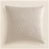 ROOM99 Feel 45 x 45 cm, federa decorativa per cuscino decorativo, stile moderno, camera da letto, soggiorno, velluto, velluto, colore beige