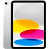 Apple Tablet Apple iPad 256 GB 27,7 cm (10.9") Wi-Fi 6 (802.11ax) iPadOS 16 Argento [MPQ83FD/A]