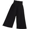 Verve Jelly Pantaloni a zampa da bambino Leggings con volant per neonate Pantaloni a zampa A-Neri 2-3 anni