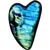 Eusice Gua Sha Viso Labradorite Pietra Naturale - Massaggio Antirughe