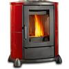 La Nordica - Extraflame La Nordica Extraflame Stufa a Legna Cortina 7116040 Bordeaux 6.6Kw - PRONTA CONSEGNA - Garanzia Italia