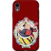 Disney Custodia per iPhone XR Disney Villains Queen of Hearts Wonderland Illustrated Style
