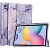 FINTIE Custodia sottile per Samsung Galaxy Tab S6 Lite da 10,4 pollici modello 2022/2020 (SM-P610/P613/P615/P619) con supporto per penna S integrato, custodia posteriore in morbido TPU Smart Stand