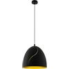 Eglo Lampadario a Sospensione, Nero/Oro
