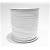 JYC CREATIVE 100 Metri Elastico per Cucito, Nastro Elastico Merceria, Elastici Merceria, Elastico per Sartoria, Elastici Cucito, Elastico per Tessuti, Nastro Elastico per Cucito, (8mm, Bianco)