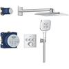 Grohe set completo per doccia Grohe Grohtherm SmartControl Rainshower 310 SmartActive Cube, colore cromo lucido - 34864000