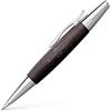 Faber-Castell 138383 Portamine e-motion chrome woodin legno di pero nero