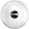 Ballarini Cortina Granitium Igloo Coperchio in Vetro Trasparente, 24 cm