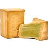 Carenesse Sapone di Aleppo 95% olio d'oliva e 5% di olio di alloro ricetta tradizionale tagliata a mano prodotto naturale senza coloranti e profumi artificiali 100% vegetale e naturale 200 g