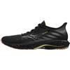 Mizuno Scarpe running uomo Mizuno Wave Rider 28 Black / Silver / Sunny Lime UK 6