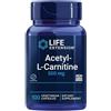 Life Extension, Acetyl-L-Carnitin, 500mg, con Vitamina C, Dose Elevata, 100 Capsule vegane, Testate in Laboratorio, Senza Glutine, Vegetariane, Senza Soia, Non OGM