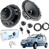 Focal Kit Casse Altoparlanti FOCAL Anteriori Fiat Panda 169 +Adattator Griglie Tweeter