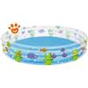 Bestway Piscina Rotonda Deep Dive 3 Anelli Gonfiabile (Ø183x33cm) Art. 51005 - Rotonda (Ø183x33cm)