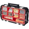 Keter 240051 Connect Organizer - Cassetta degli attrezzi, colore: nero/rosso, 54 x 30,2 x 11,4 cm
