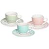 Tognana Set 6 tazze caffè con piattino cc80 Gipsy Soft