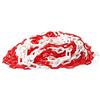 KATSU Tools KATSU Barriera a Catena in Plastica 25 Metri 8mm x 25m Alta Visibilità Catena a Maglie in Plastica Bianca e Rossa per Avviso di Sicurezza Parcheggio, Controllo della Folla, Traffico, Coda 990943
