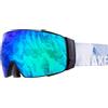 NAKED Optics Le STORM Maschere da Sci per Uomini e Donne, Snowboard, con Lenti Intercambiabili (STORM Art)