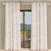 Soleil d'ocre, Tenda trasparente con occhielli 135x250 cm CELIA tortora