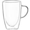 LEONARDO HOME Duo, set da 4 tazze da 400 ml, 053063, vetro, 400 ml