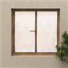 Soleil d'Ocre Celia Coppia di tendine, da 60 x 120 cm, di colore bianco