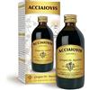 Dr Giorgini ACCIAIOVIS Liquido analcoolico - 200 ml (integratore di ferro liquido naturale, alta digeribilità, arricchito con vitamine, minerali ed estratti naturali)