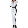 MJGkhiy Tuta Da Neve Donna Completo Elegante Outfit Tute Da Sci Giacca Montagna Con Cappuccio Pantaloni Snowboard Termico Sci Tuta Completa Offerta Sportiva Abbigliamento Neve Per Attività All'aperto