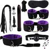 GFGYHPY ZQ Bõndägë Set Kit Šêxy Coppia Costume Adulti Shop Erótītīcī Šêsso per Coppia Manêttê Šêx Toys Šêx Toysper per Coppie Bõndängë Šêx Toy 11Pices/Set Giochi Viola