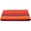 HomeLife Copriletto Matrimoniale Estivo Cotone Maxi [260X260] Made In Italy | Coperta Letto Matrimoniale Cotone Jacquard Rigato | Lenzuolo Copriletto Matrimoniale Leggero | 2P Bordeaux