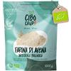 CIBO CRUDO crudo biologico vegan Farina di Avena Integrale Bio - 1Kg. Farina Integrale D'Avena Cruda. Avena in Polvere Proteica per Pizza Pasta o Dolci come Pancake.