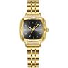 CIVO Orologio Donna Oro Piccolo: Lusso Quadrato Classico Analogico - Acciaio Inossidabile Orologi da Polso Donna