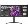 LG Electronics 34WQ75X-B.AEU IPS 21:9 UltraWide Monitor 34 (86,72 cm), TFT-LCD Active Matrix with White LED Backlight, Anti-Glare, Nero