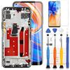 LADYSON Schermo per 6.5 Huawei P40 Lite 5G CDY-NX9A LCD Display Touch Screen Replacement assemblato con Kit di Riparazione Strumento(Nero,Non per P40 Lite 4G/P40 Lite E)