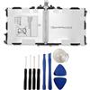 Audiosystem BATTERIA DA 8220Mah PER SAMSUNG GALAXY NOTE 10.1 SM-P605 P605 P6050 T8220E, INCLUSO KIT MONTAGGIO BATTERIA