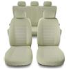 Mossa Coprisedili compatibili con BMW X3 E83, F25, G01, G45 (2003- ) - fodere sedili auto - set coprisedili auto universali - MD-8