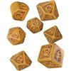 Q WORKSHOP Harry Potter pack dés Grifondoro moderno set di dadi - oro (7)