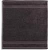 Möve Pure Luxury - Asciugamano in 100% cotone egiziano, 30 x 30 cm, colore: Grafite
