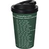 Gedalabels infinite by GEDA LABELS 12134 Coffee to Go Bicchiere in Polipropilene, a Doppia Parete, Inglese