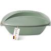Römertopf Casseruola in Terracotta Naturale 3 Litri con Coperchio - Pentola da Forno per Arrosti e Stufati per 4 Persone, Cottura Sana senza Grassi, Verde, dal 1967