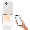 Wintem Termoconvettore da Parete 800/2000W 26,5x10x54cm con Telecomando e Comoda App per Controllo da Remoto - Facile da Usare Grazie al Dispaly LED - Potenza Regolabile e Timer Fino a 8 Ore