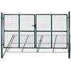 vidaXL Cancello recinto per Giardino Rete griglia 289 x 175 cm / 306 x 225 cm