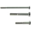 AGBERG - Viti esagonali M10 x 130 con gambo - Viti per macchine [5 pezzi] in acciaio inox A2 V2A, antiruggine - DIN 931 (ISO 4014)