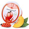 Nostea - Perle per Bubble Tea Pesca - Popping Boba 100% Vegano, Senza Glutine - Perle al Succo di Frutta per Tè, Bevande, Dessert - Produzione Francese - 450 gr