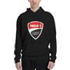 KVHSVEGO Compatible with Ducati Felpa con Cappuccio da Uomo, Maglia, Maglione a Maniche Lunghe con Pullover Casual Tascabile