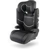 b bellelli - MICHELANGELO² FIX AIR, Seggiolino Auto ISOFIX, Seggiolino per Bambini 100-150 cm (15-36 kg), Pieghevole e Regolabile in Altezza, Colore Nero, 3,5-12 Anni