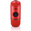 WACACO Nanopresso Macchina Caffe Portatile, Mini Espresso Portatile Senza Custodia Protettiva, Versione di Aggiornamento Per Minipresso, Operazione Manuale, Macchina da Caffe per Viaggi, Rosso