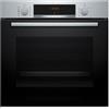 Bosch - Forno multifunzione con vapore aggiunto, serie 4, 60 cm. Larghezza 3D Hotair, Acciaio, HQA514ES3