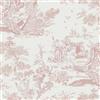 Yomshi Carta da Parati Autoadesiva Vintage 41×300cm in Vinile Pellicola Adesiva con Motivo di Alberi e Animali Impermeabile Protezione per Pareti Carta da Parati con Fiori Rosa Pellicola per Mobili