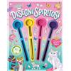 EL Disegni spiritosi. Ediz. illustrata. Con 4 matite colorate con pompon