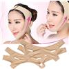 Betued Maschera dimagrante per il viso, bende sottili per il viso Lift Up Maschera per il collo sottile Lifting per il viso addormentato Ridurre la benda a doppio mento, per l'uso sempre e ovunque(M)