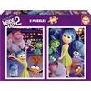 Educa - Puzzle 2x500 Inside Out 2. A partire da 11 anni (20101)
